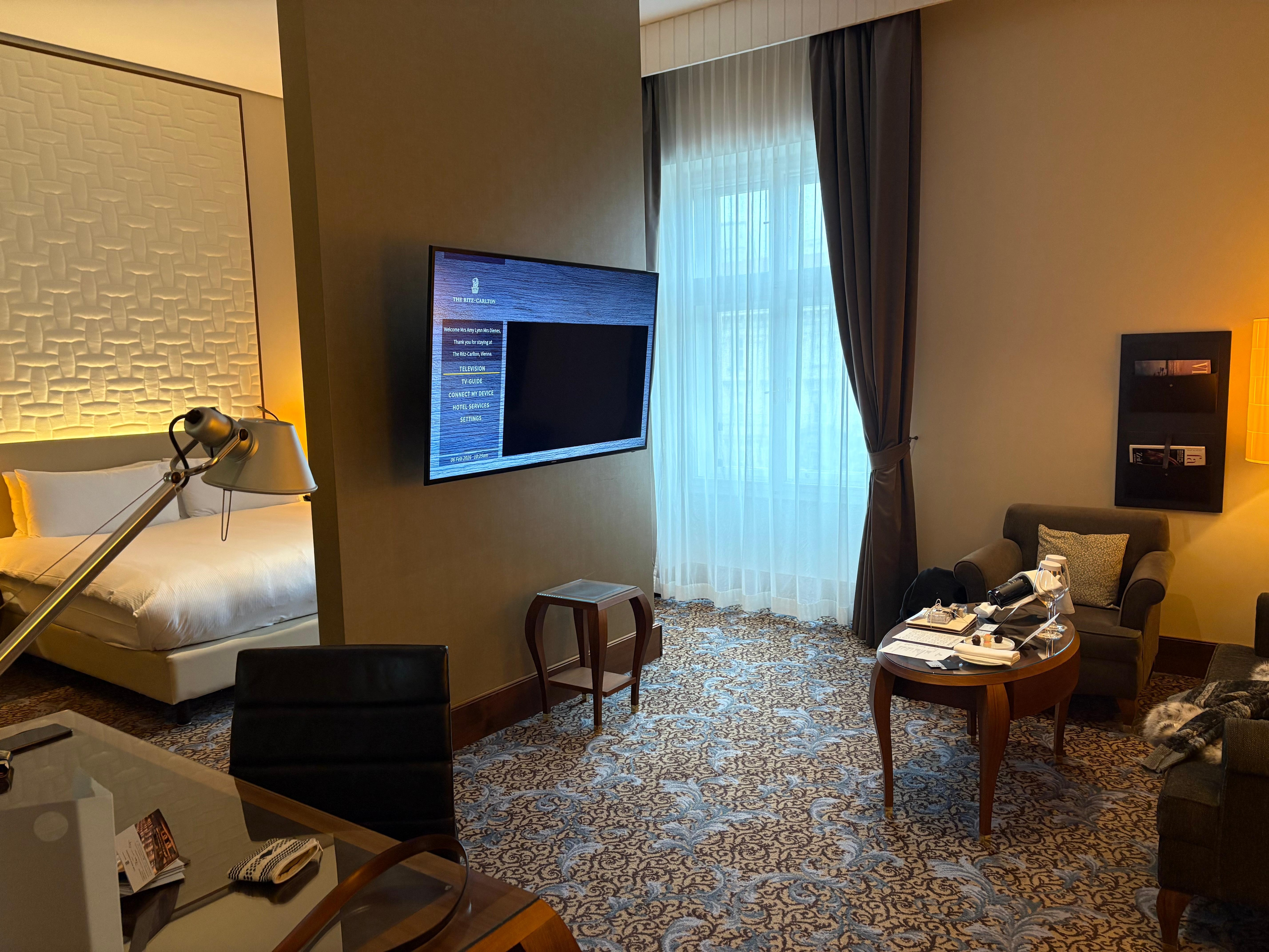 Jr suite, large bathroom as well