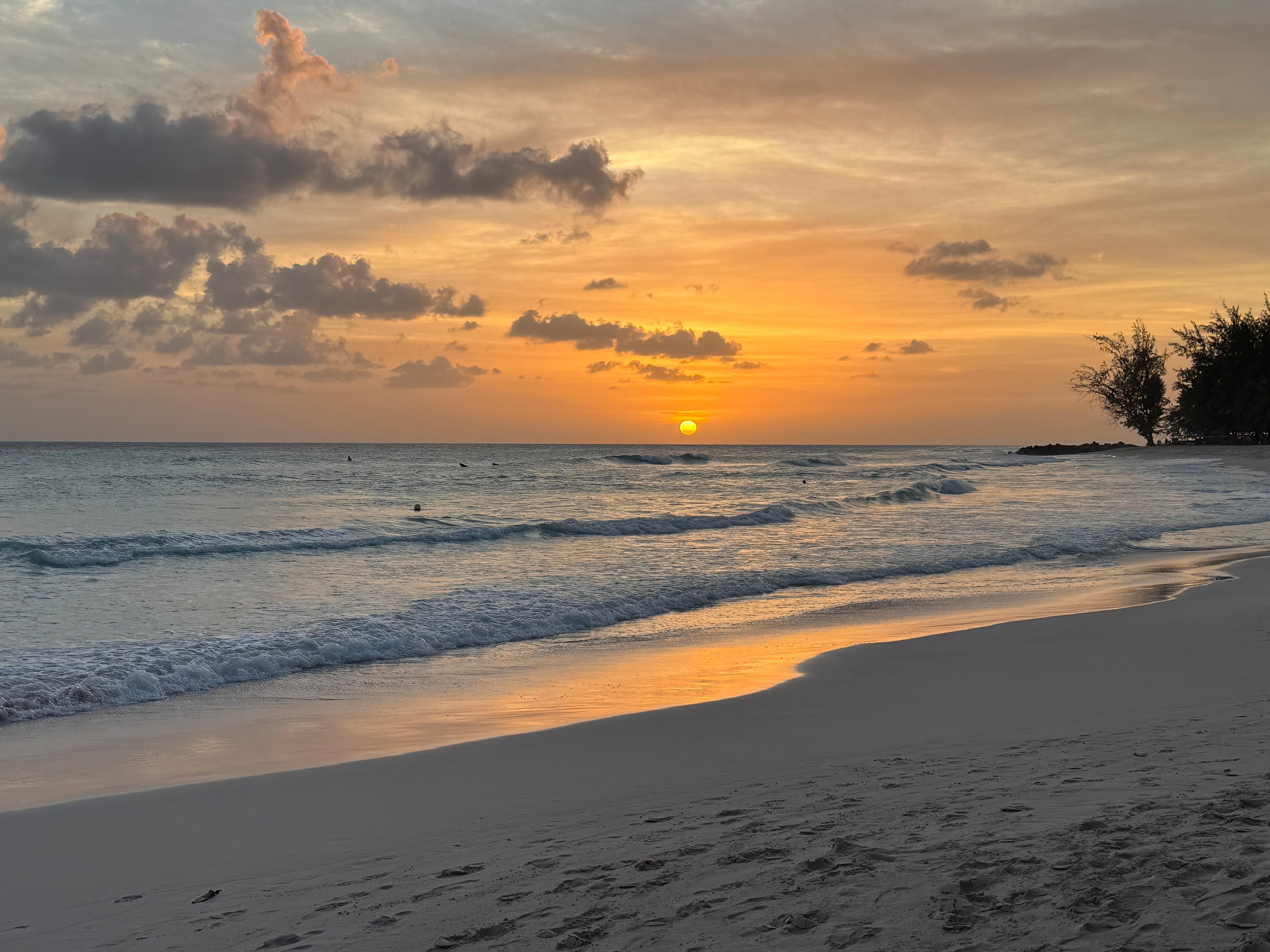 Sunset at the beach!