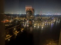 Night time was peaceful