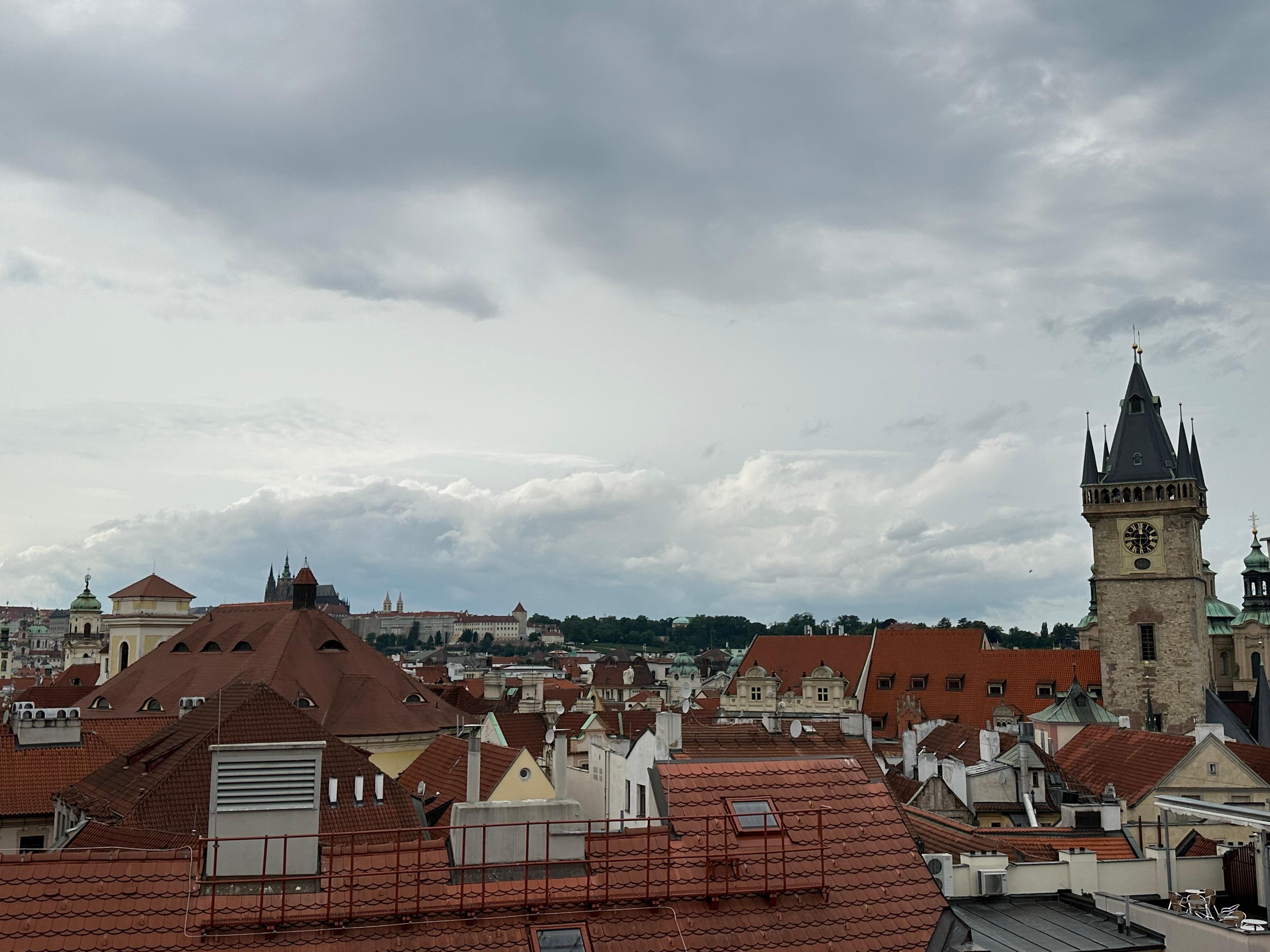 Ausblick von der Dachterrasse