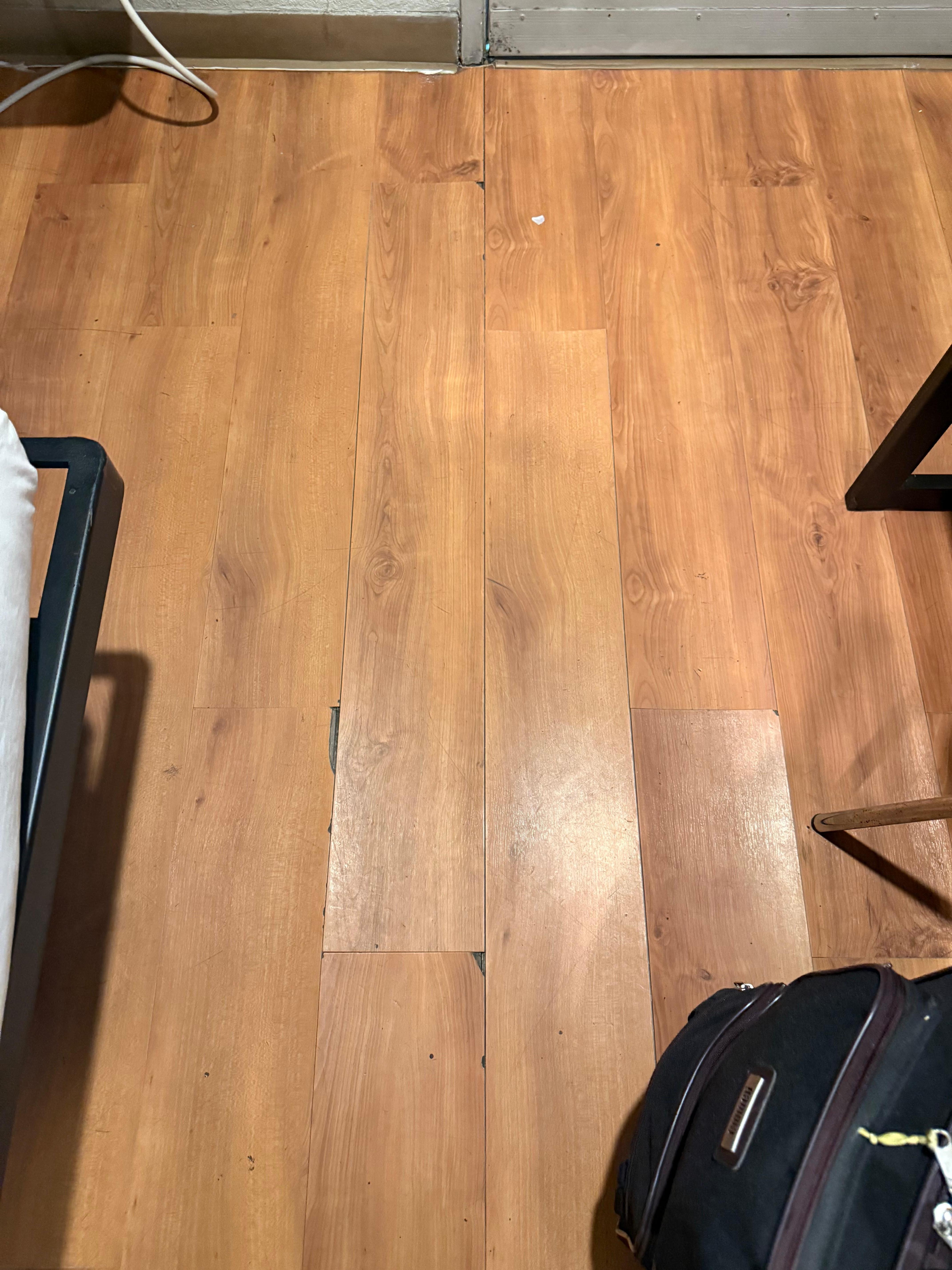 Floor was lifted 