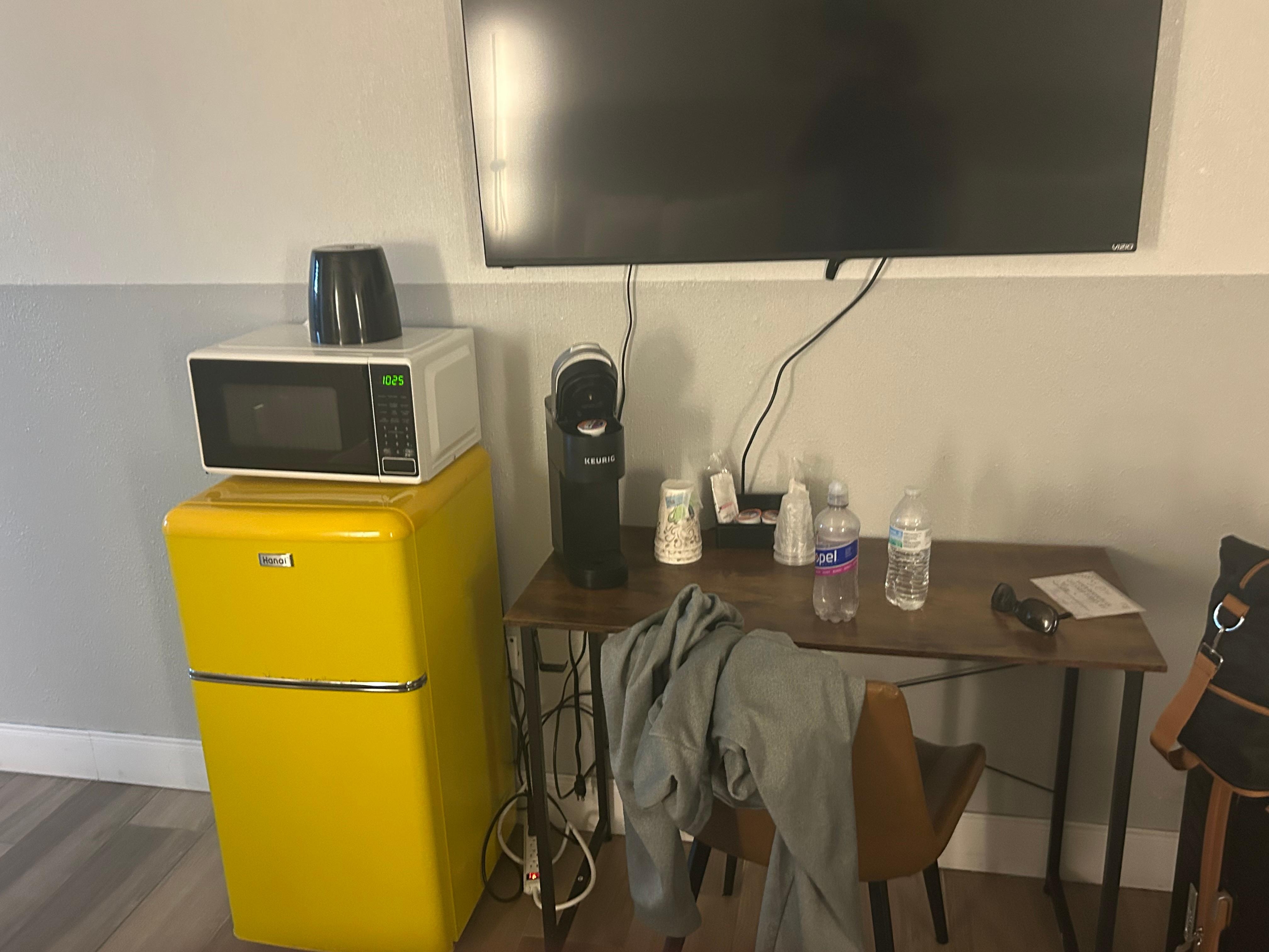 Desk area