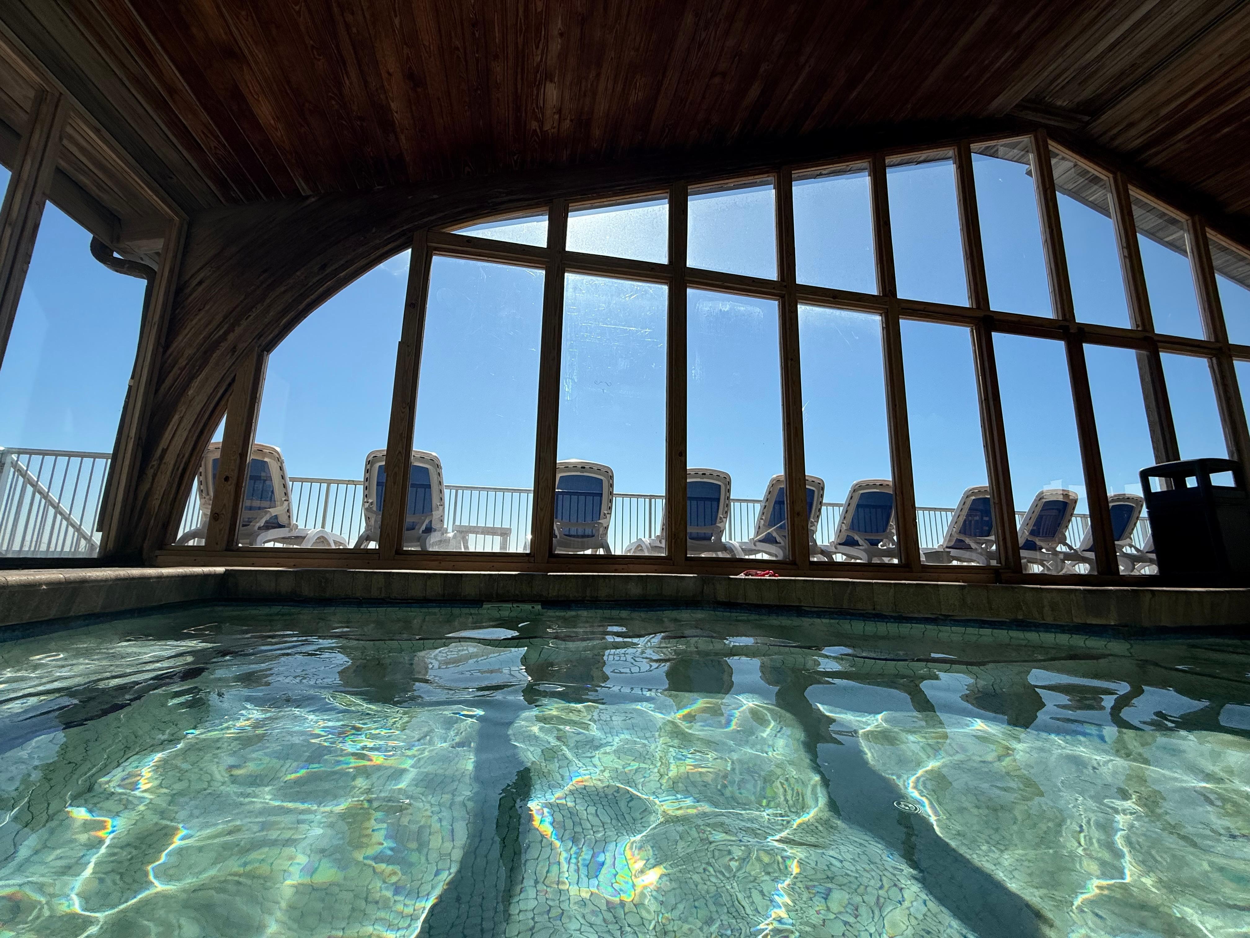 Indoor pol and hot tubs was great