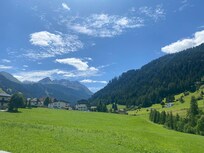 Aussicht vom Balkon