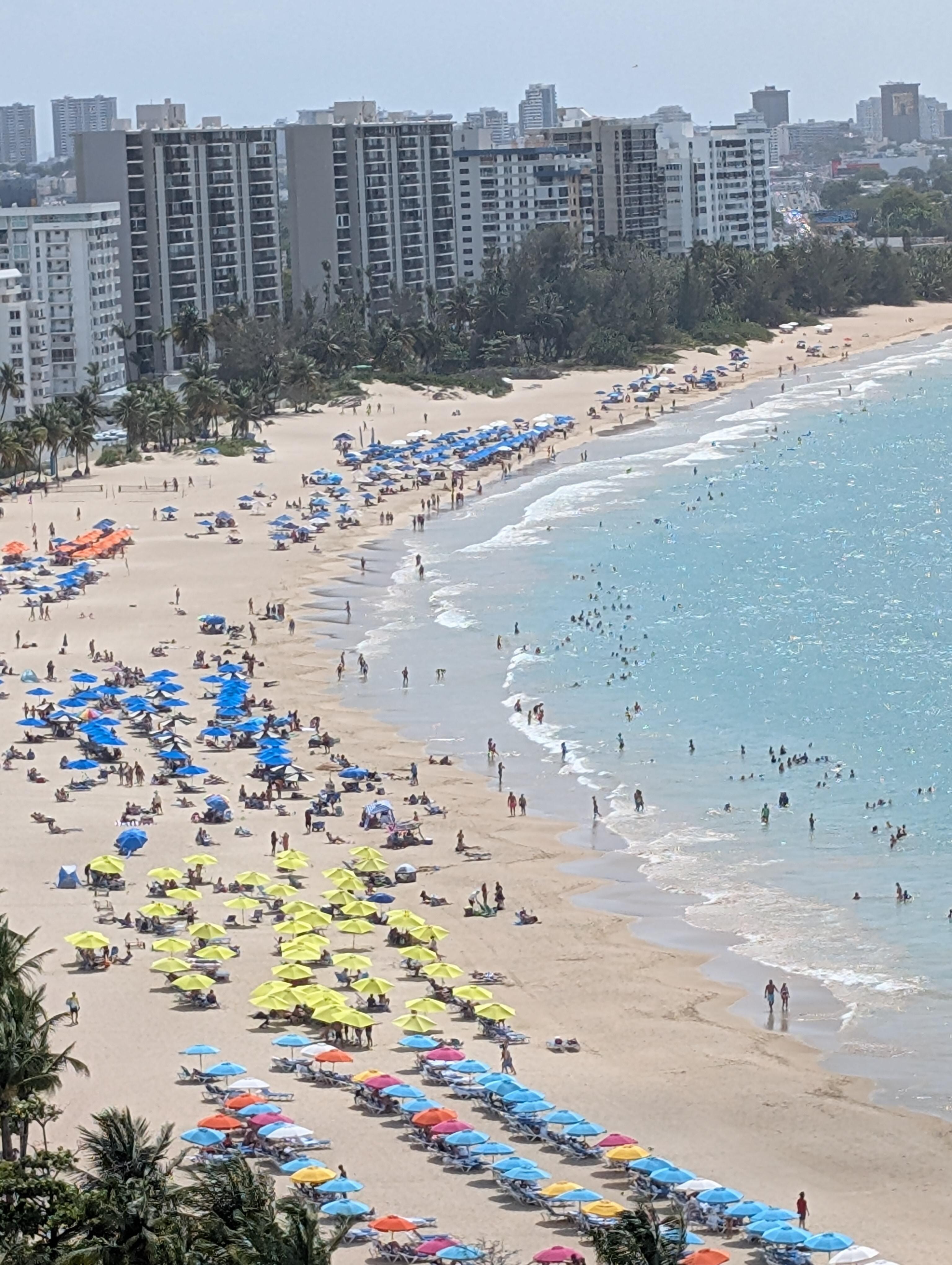 View from the balcony