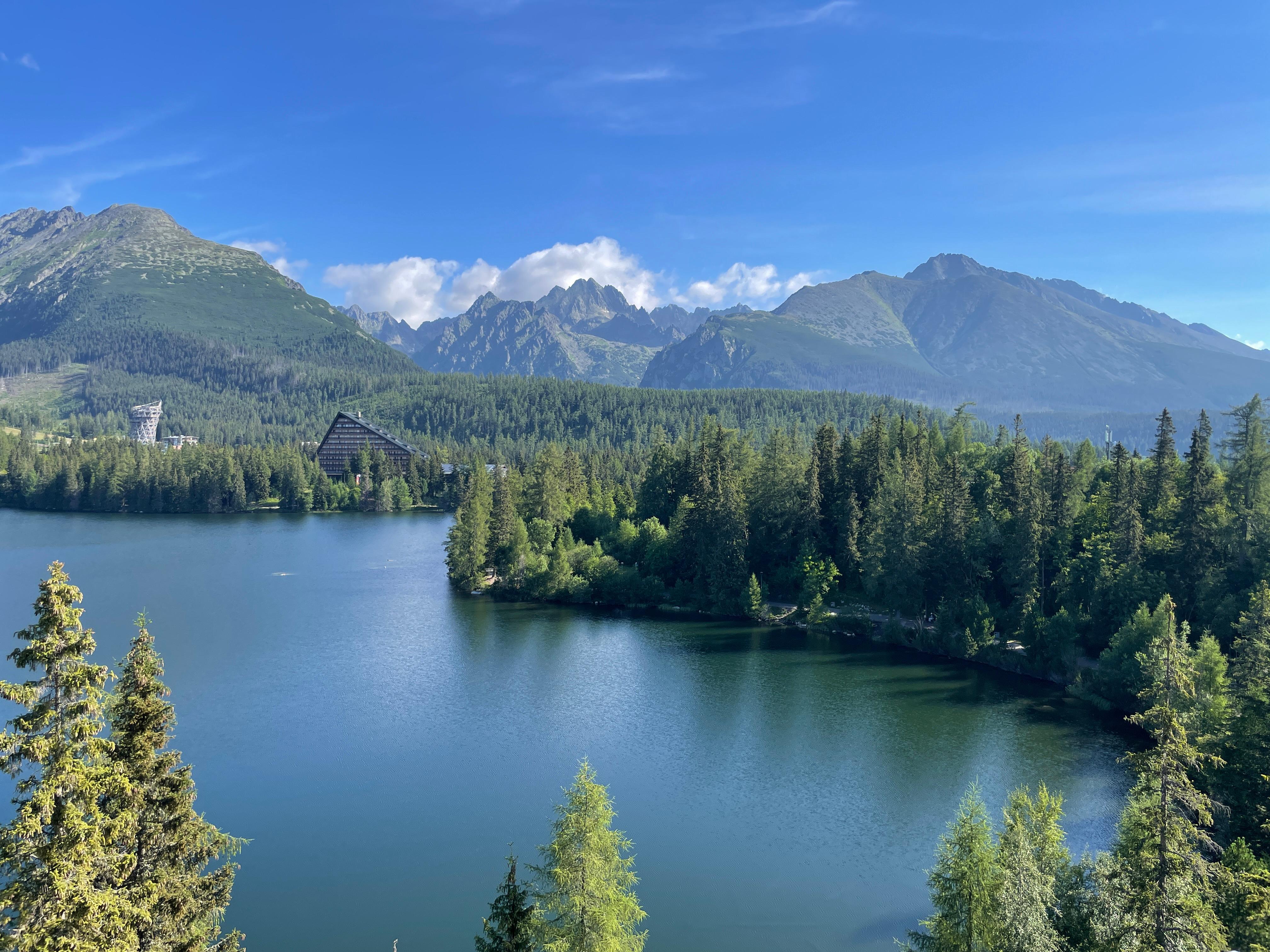 Vue chambre côté lac