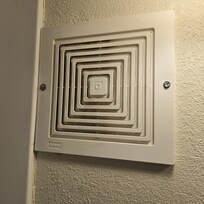 Exhaust fan never cleaned