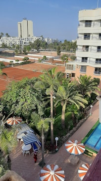 La vue de mon balcon.