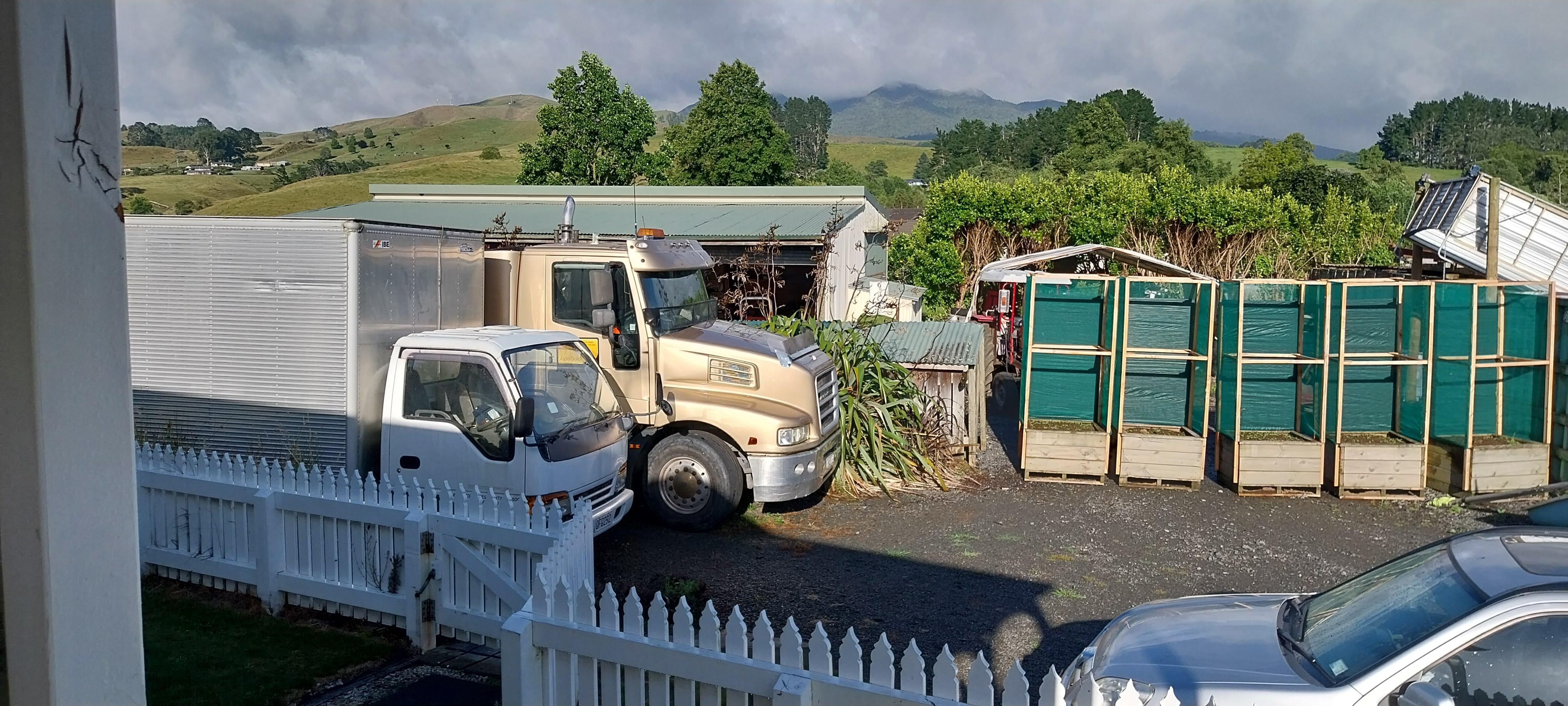 View from the front door