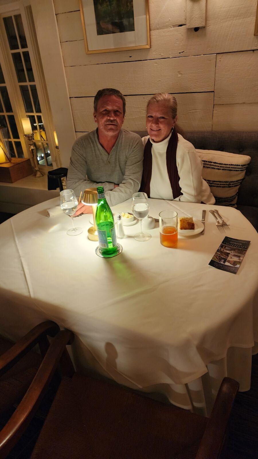 35th Wedding anniversary at the Wheelhouse Restaurant.