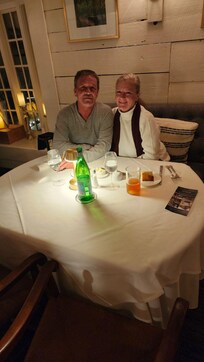 35th Wedding anniversary at the Wheelhouse Restaurant.