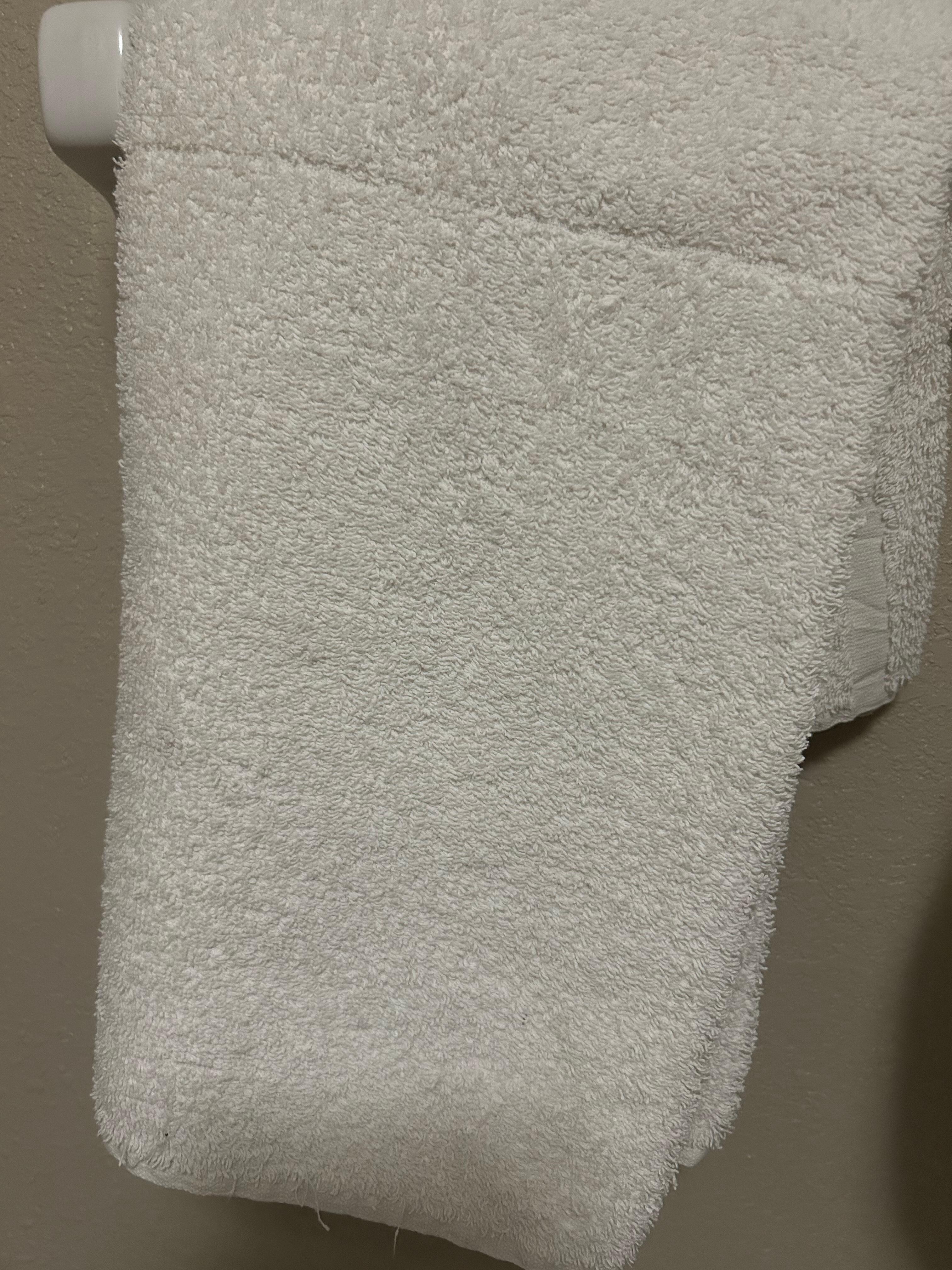 Towels dingy.