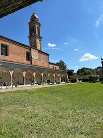 From pool area