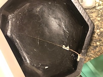 Toiletry holders is cracked