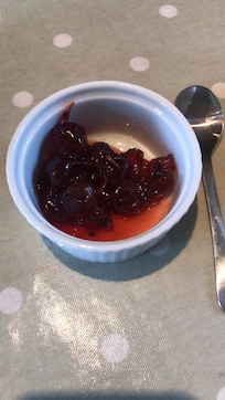 Homemade Gooseberry Jam from the Gooseberries growing in the garden