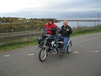 Radel-Urlaub mit einem Therapiefahrrad