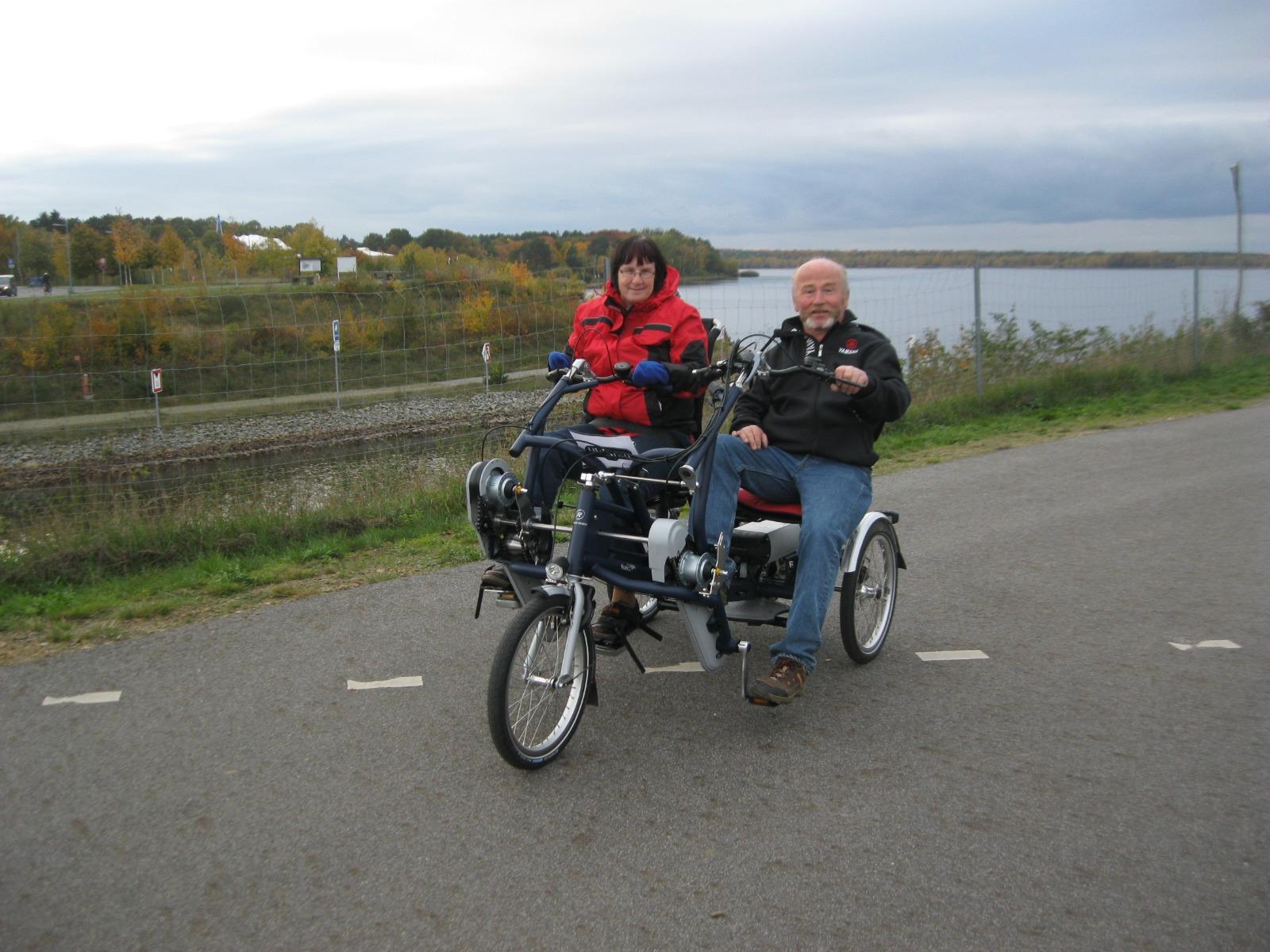 Radel-Urlaub mit einem Therapiefahrrad