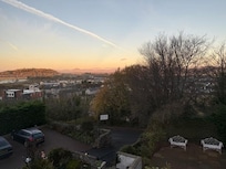 The view from our room at Castlecroft!