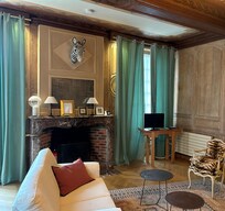 Inside our room, decadent French style