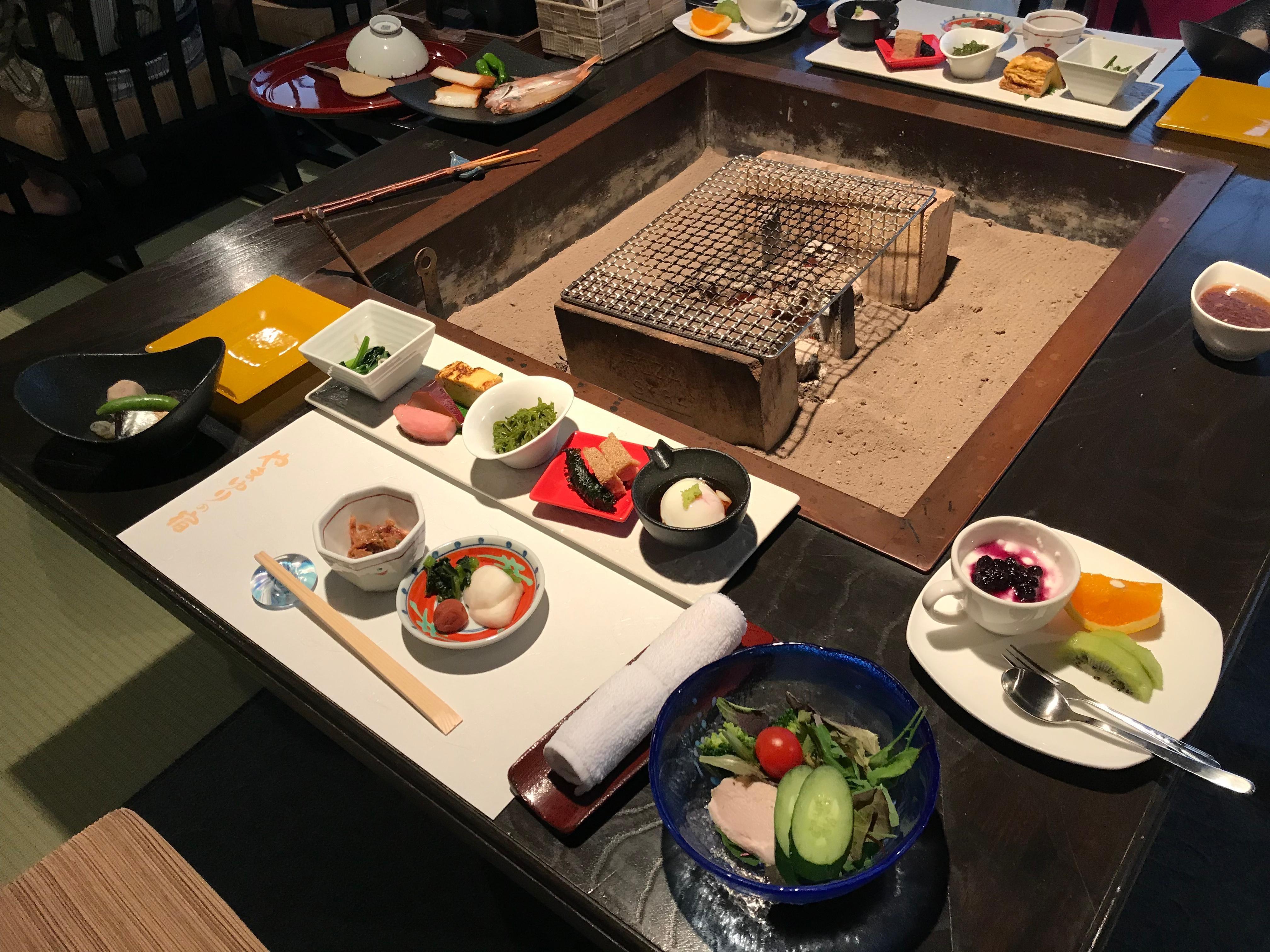 朝ごはんも美味しかったです。