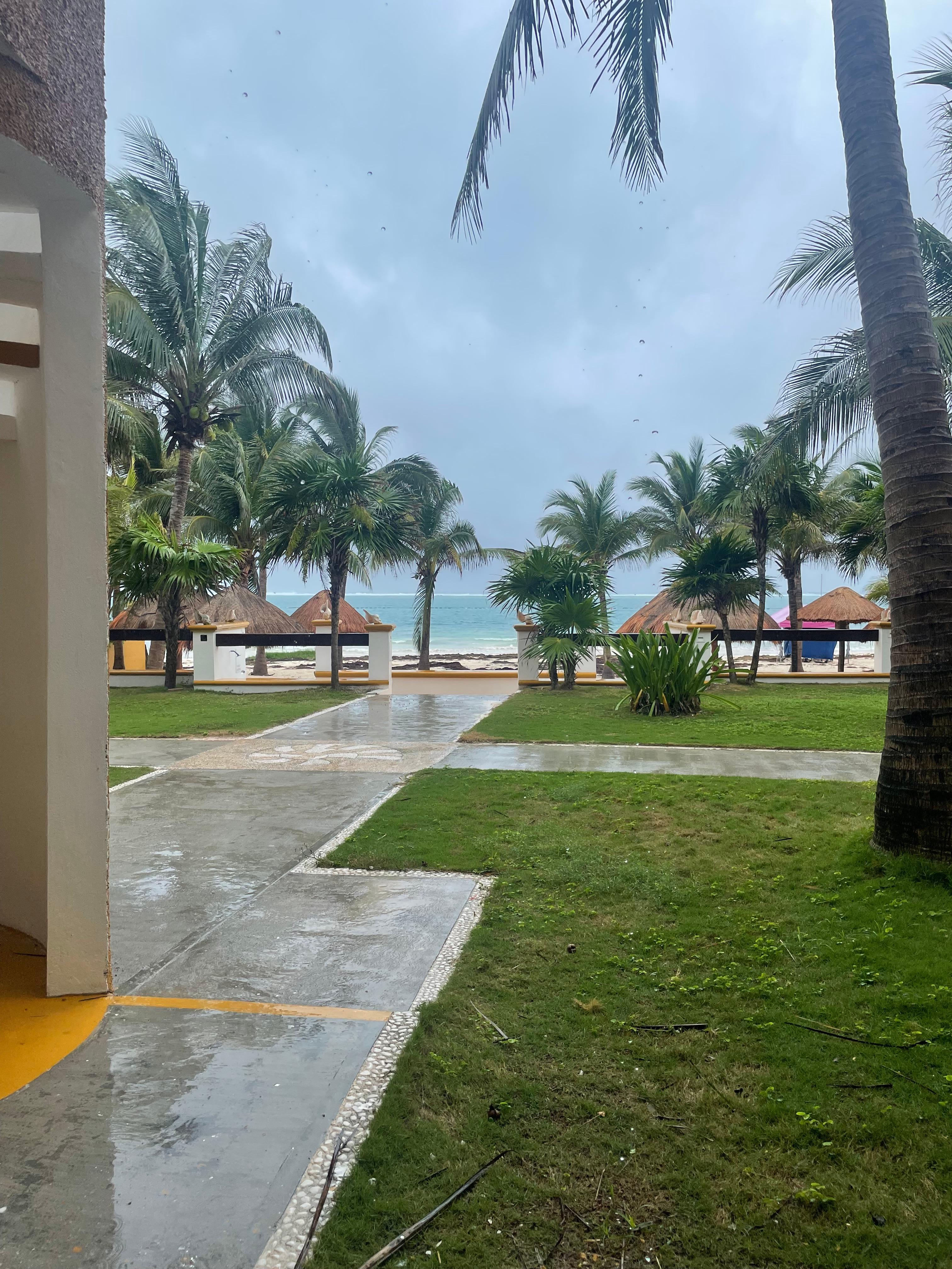 View from one bedroom oceanfront 