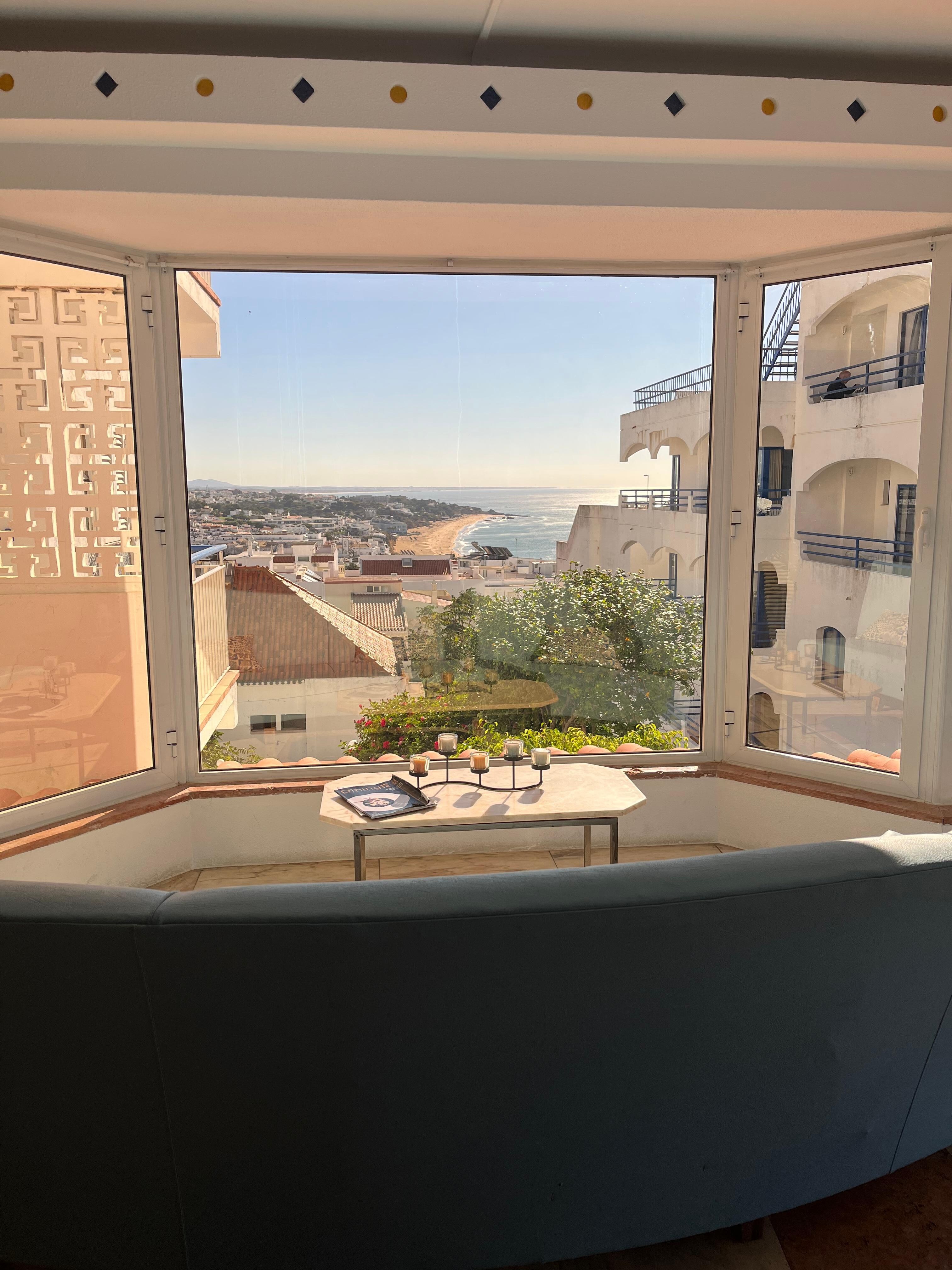 View from reception