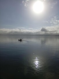 Kayaking on Lake Rotorua
