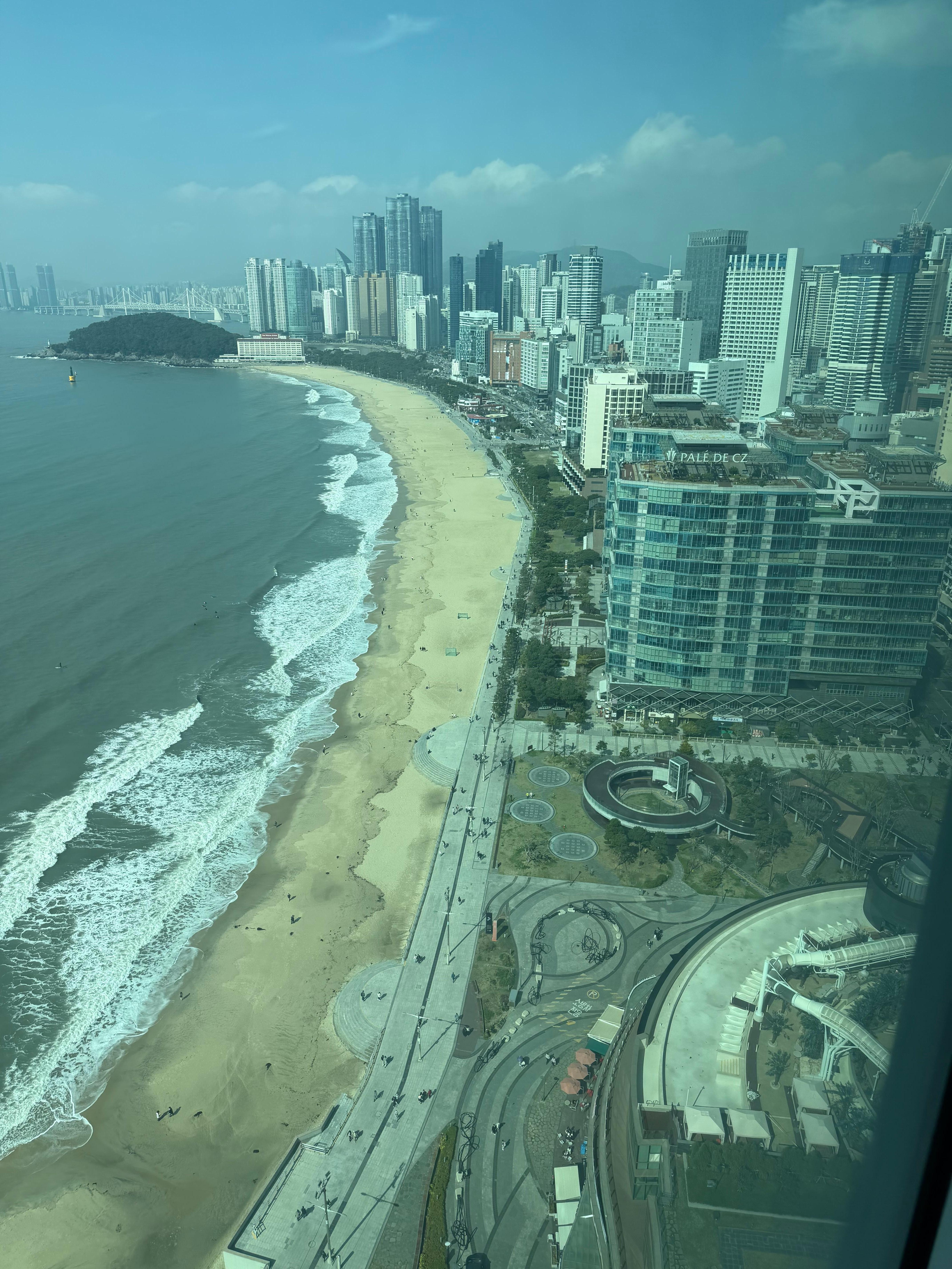 View from the hotel room