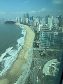 View from the hotel room