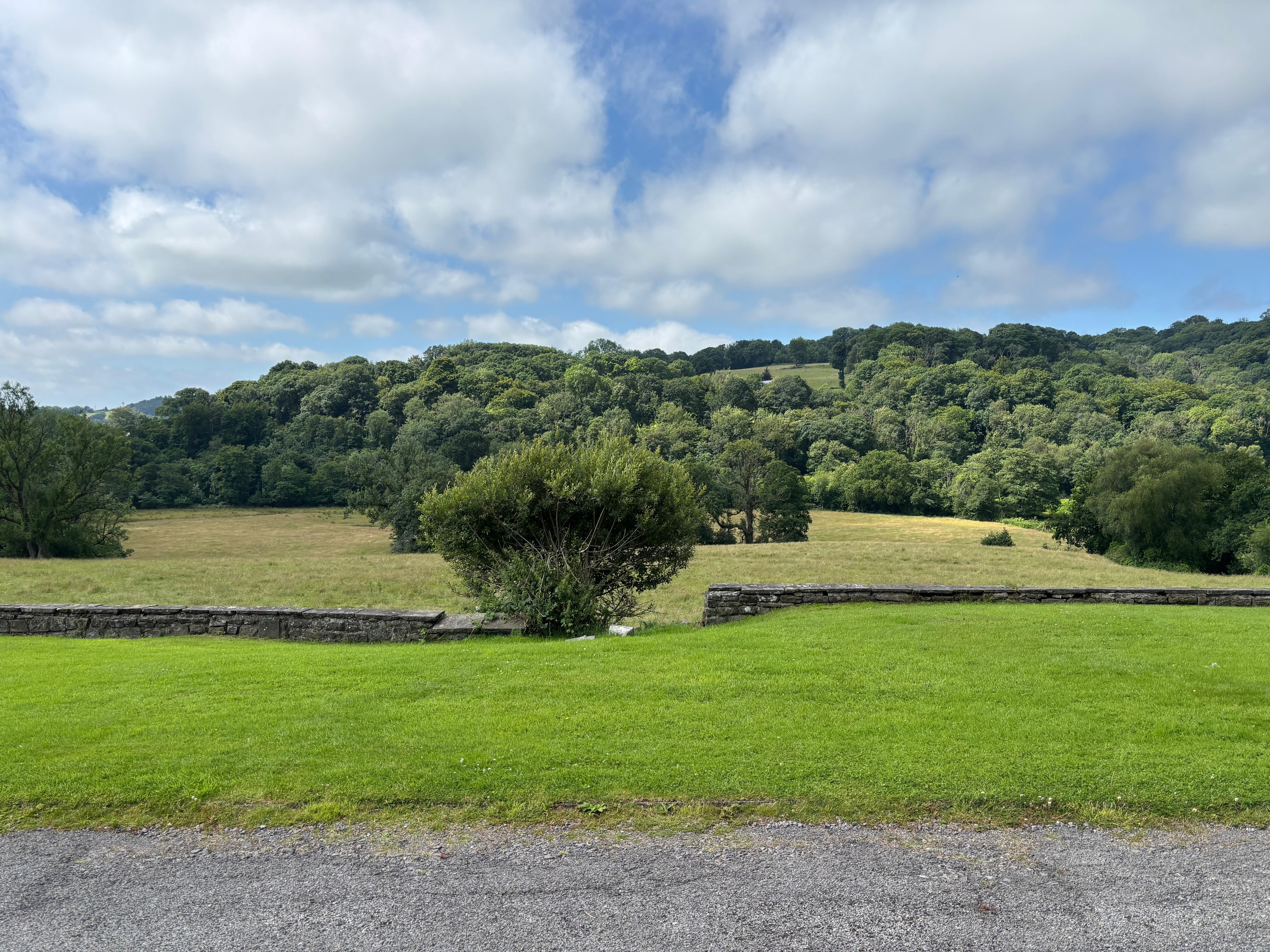 Stunning view from the terrace.