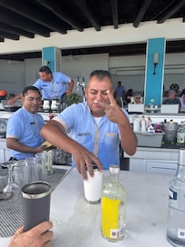 Carlos at the Pina Colada got it right everytime!!