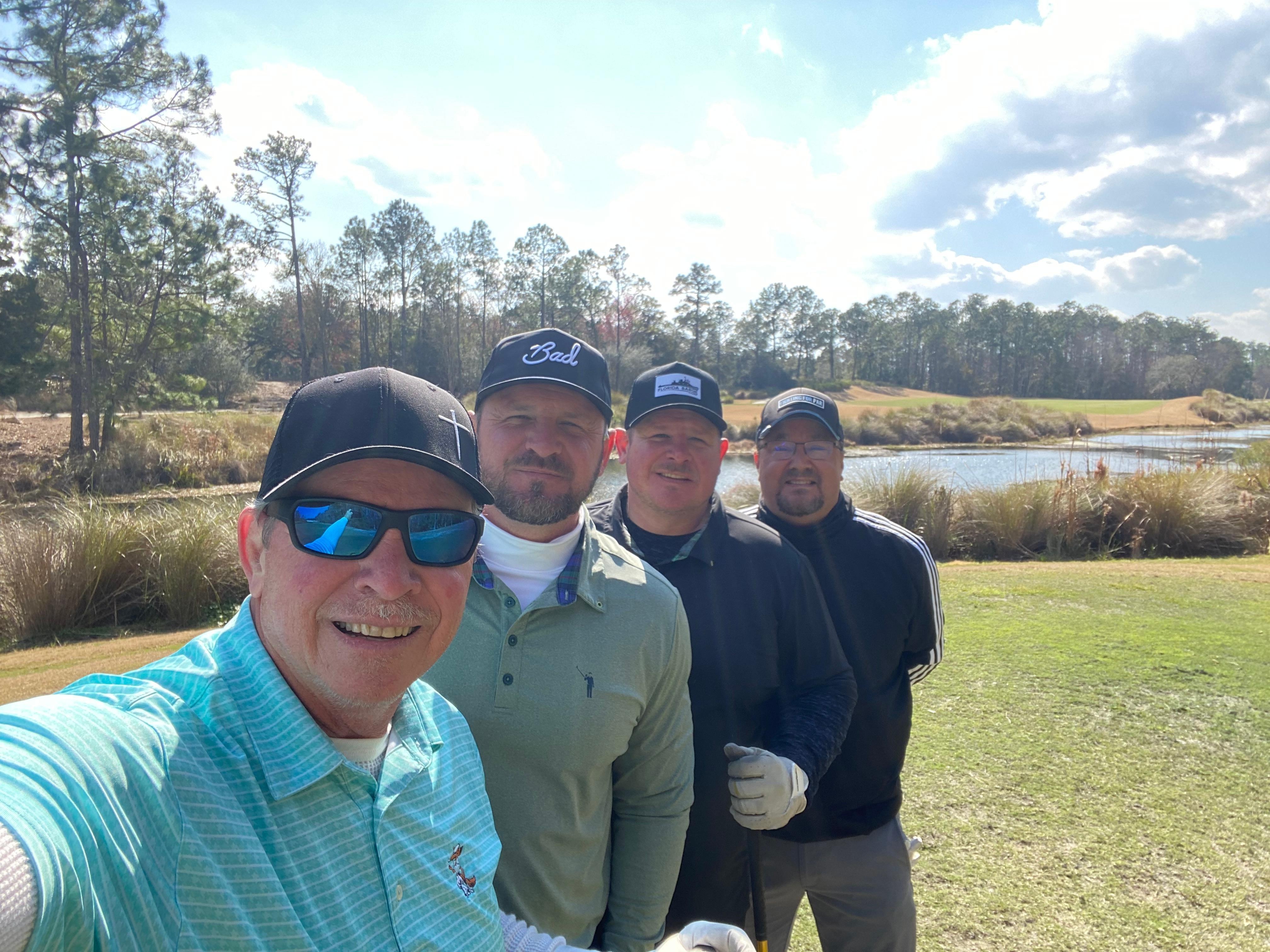 Very convenient to Slammer and Squire golf course. Great trip!