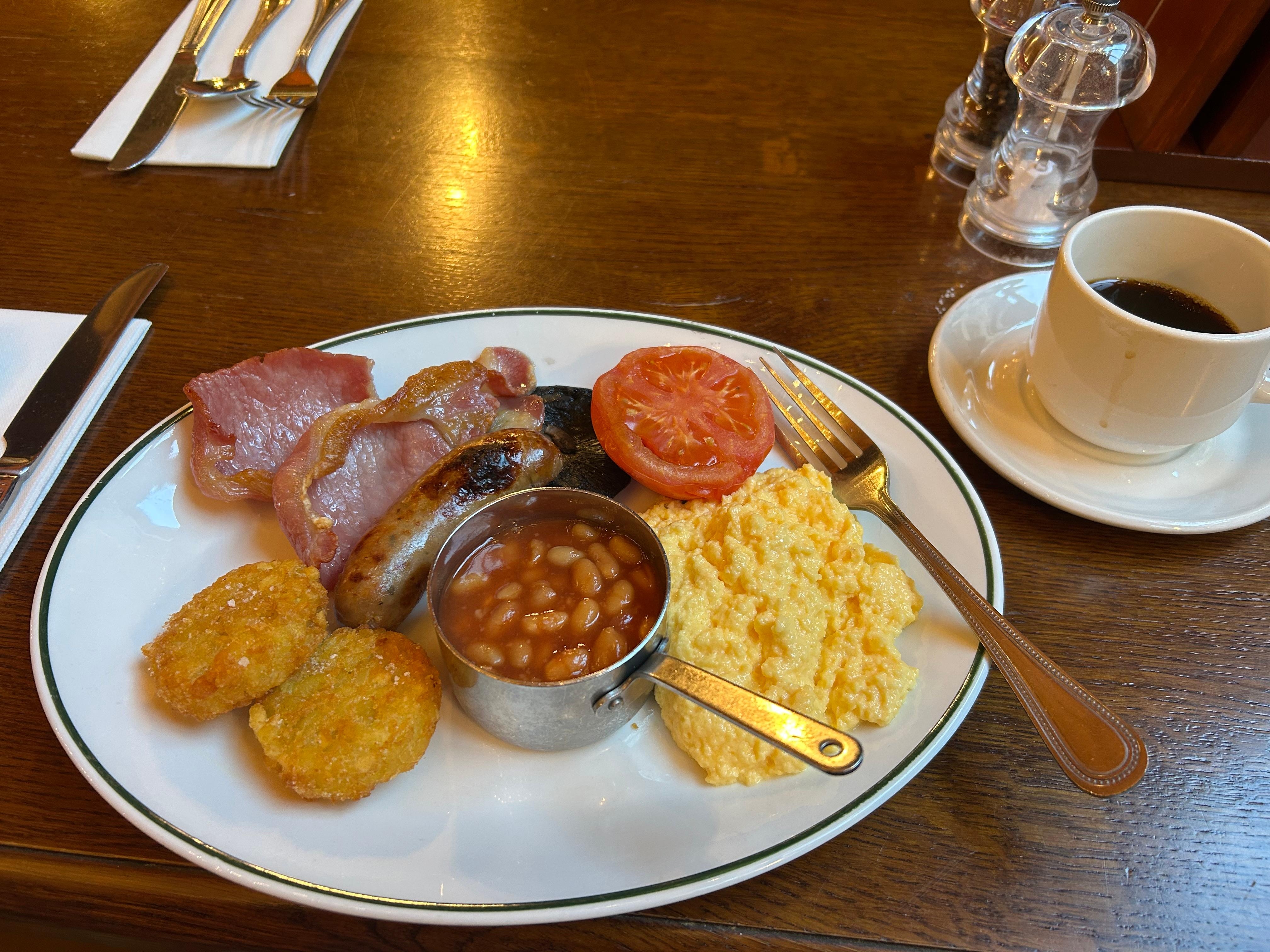 Full English breakfast