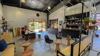 Sans Liege winery tasting room in Paso Robles (Tin City)
