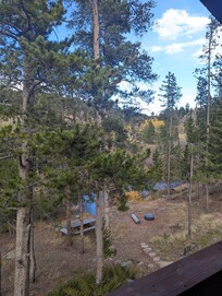 View from the deck. Much prettier in person