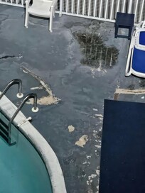 Around outdoor pool