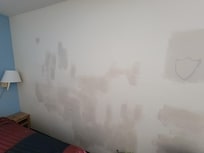 Blotchy walls