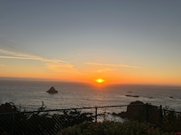 Sunset from the patio