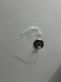 Water damage.