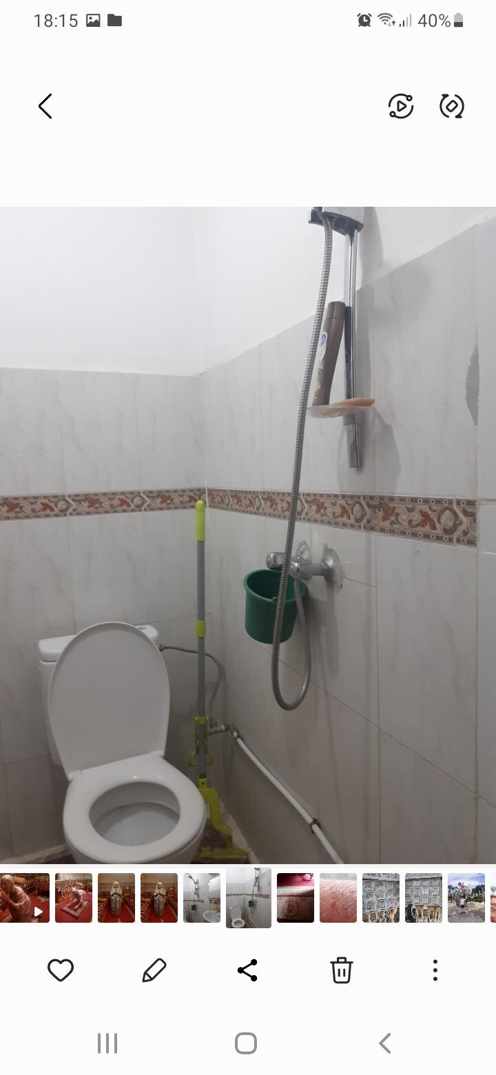 Advertised a walk in shower not one over the toilet 