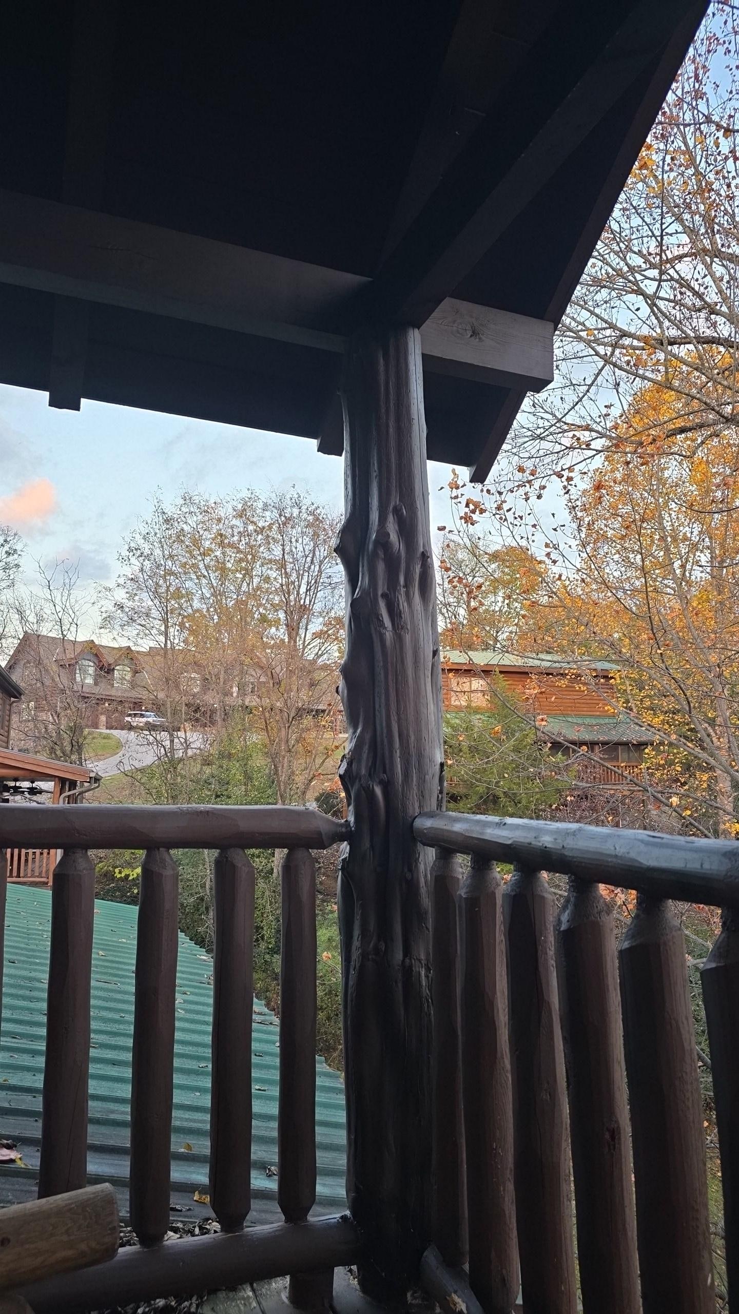 View from the balcony.