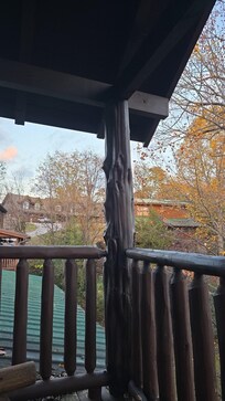 View from the balcony.