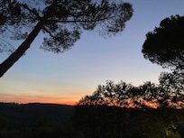 Sunset from the patio