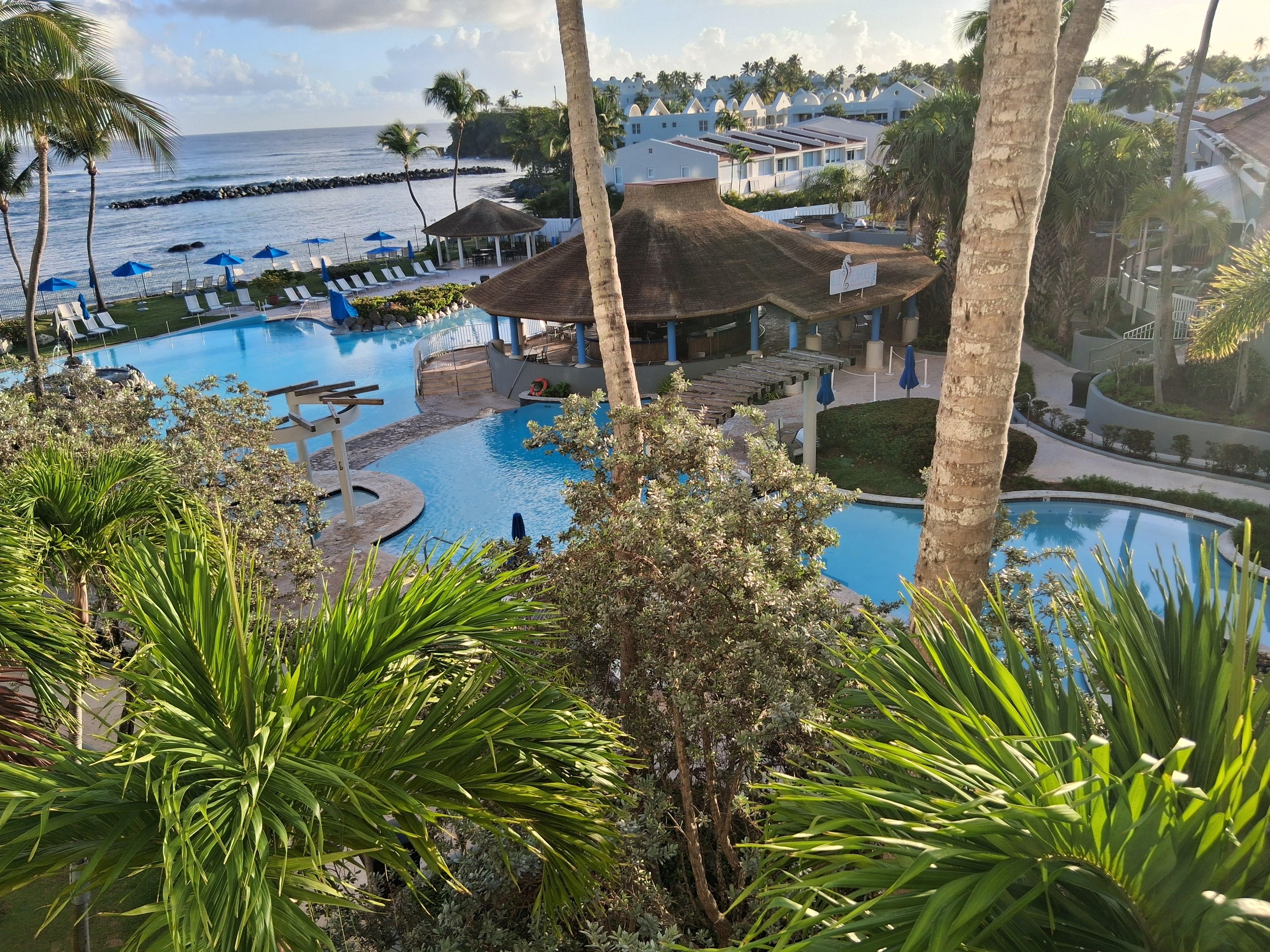 The view from our room 