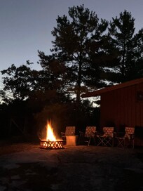 Beautiful location for the fire pit