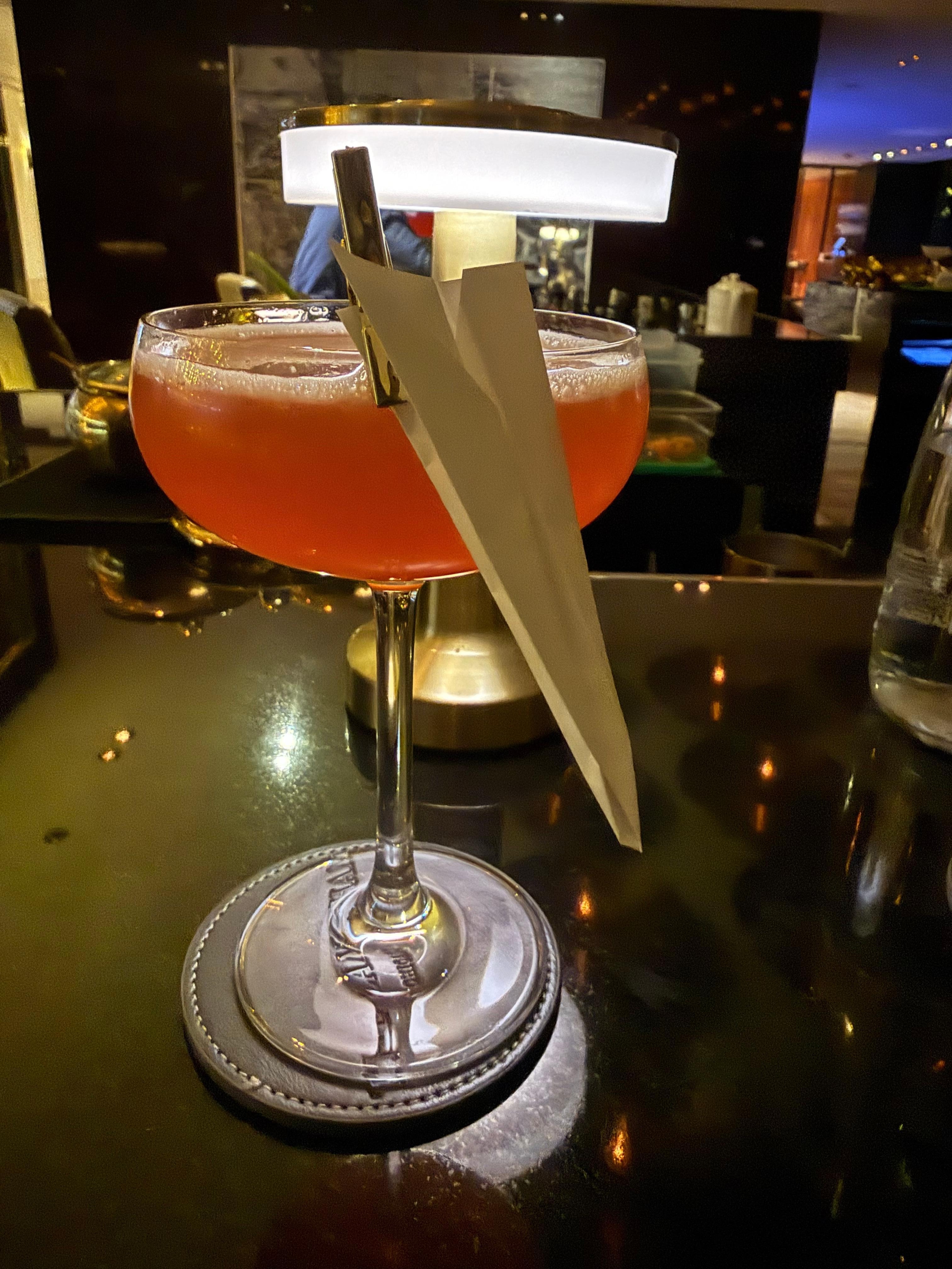 Cocktail at the bar