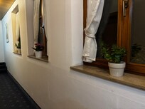 Hallway with great flowers