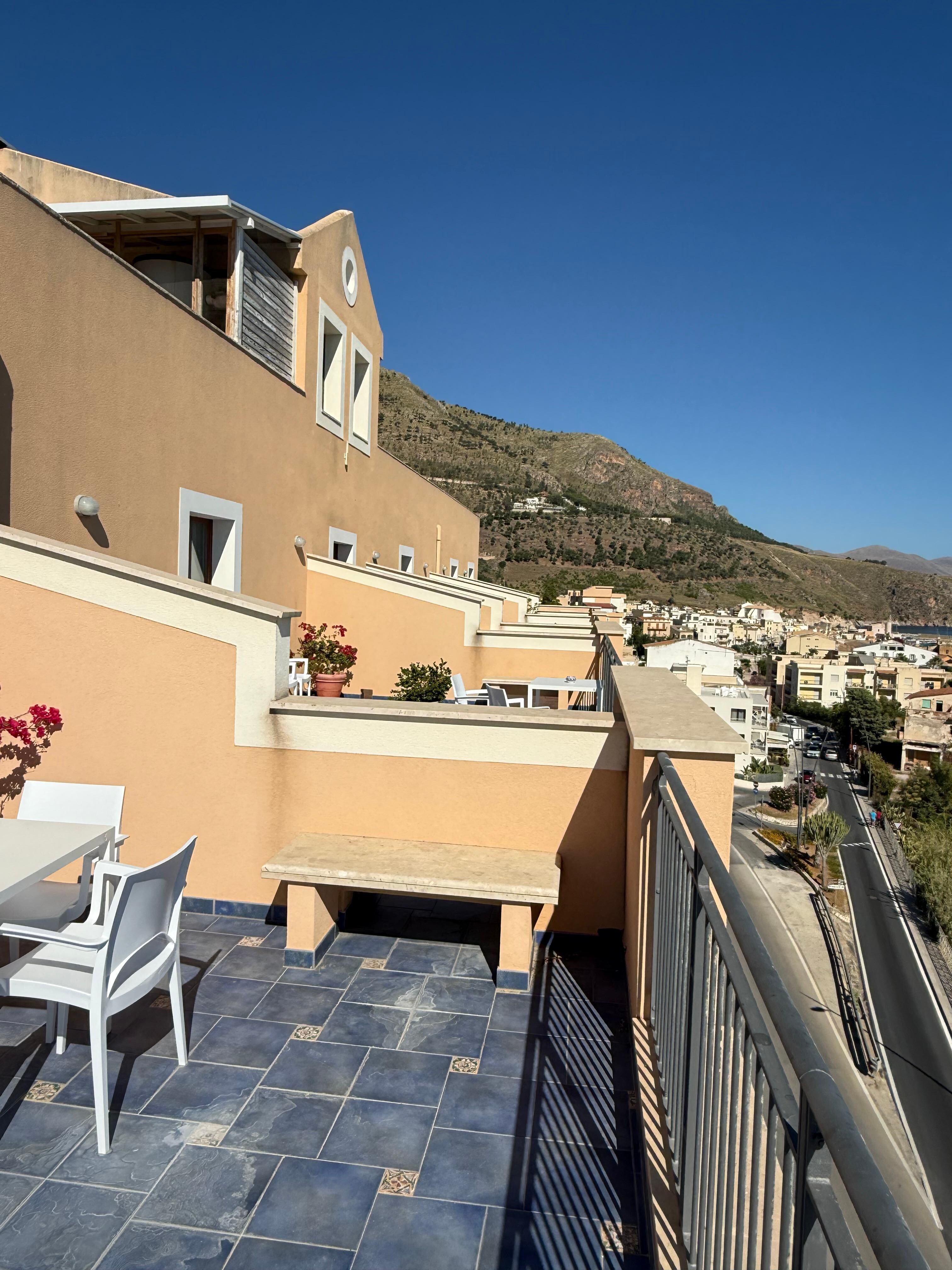 Our private balcony 