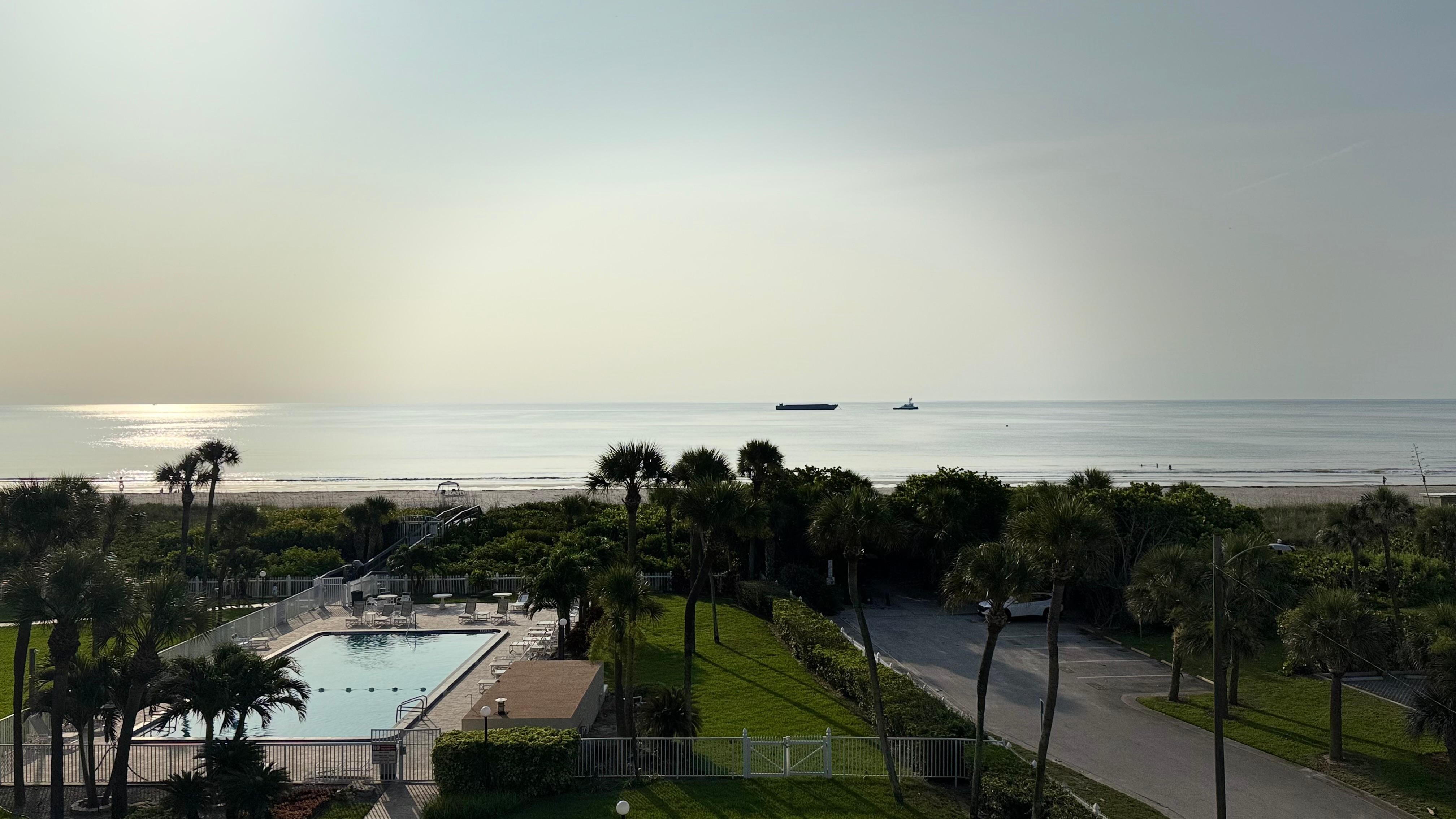 View from the balcony