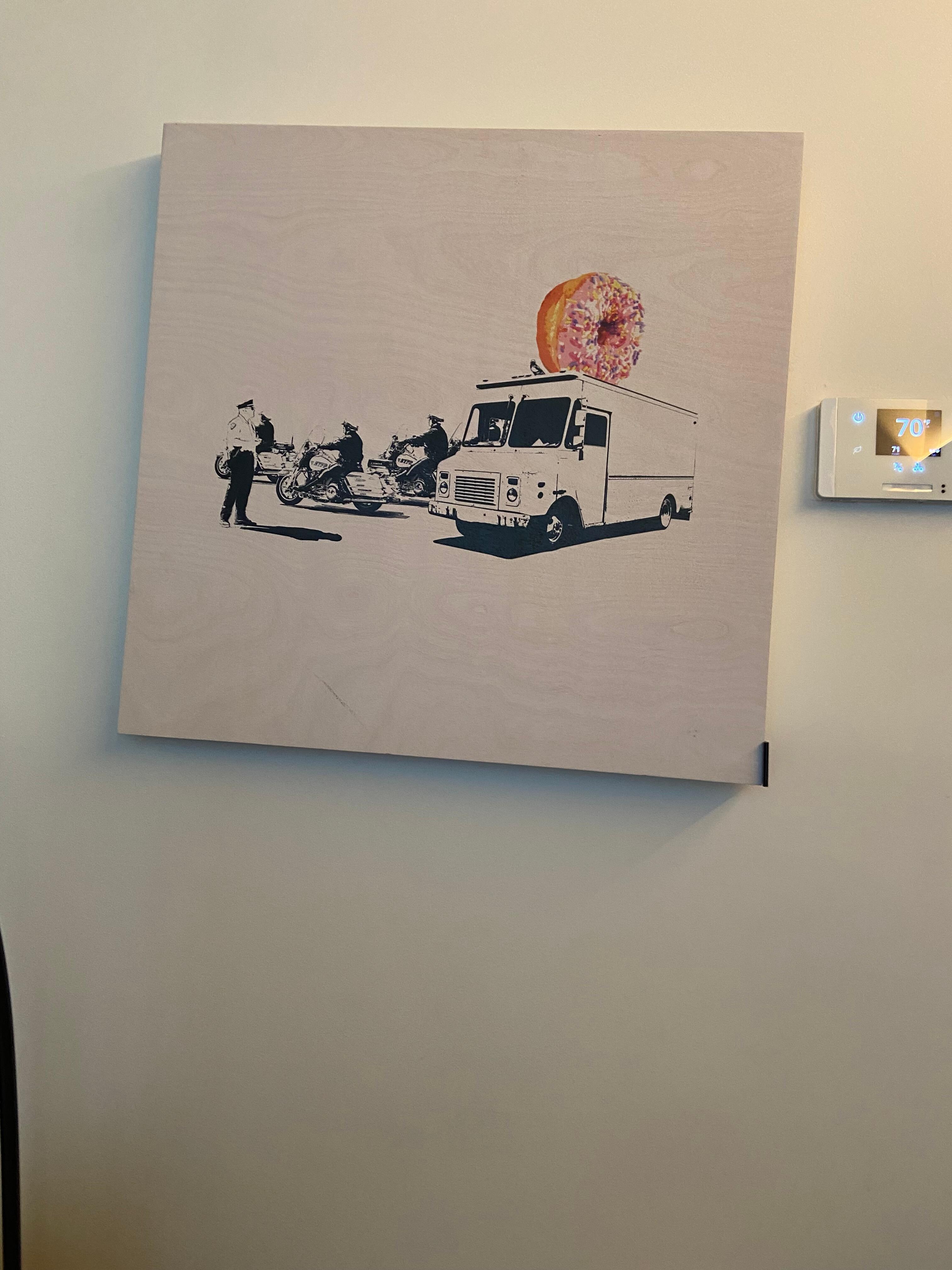 Picture on wall